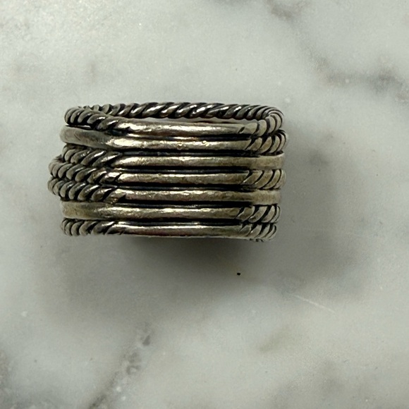 Double X Crossover Ring - Picture 7 of 7